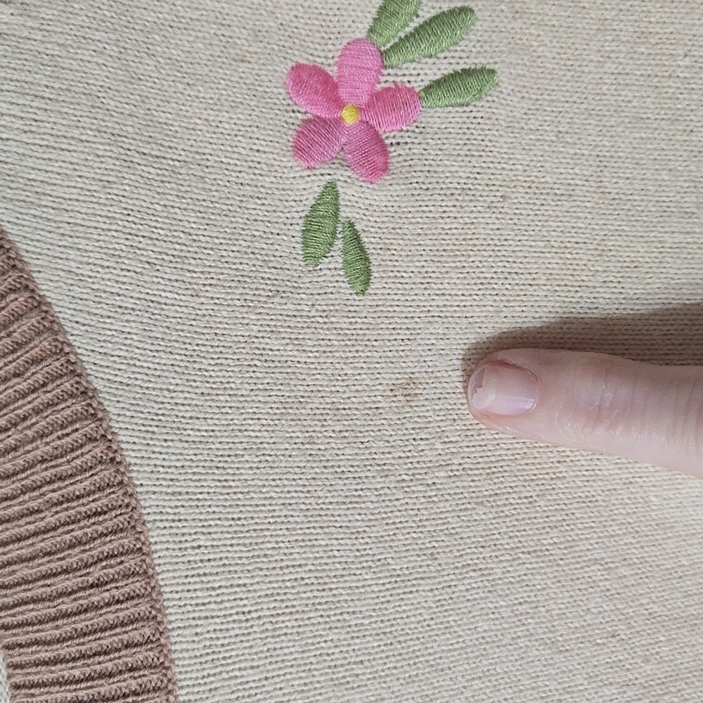 Roolee Embroidered Sweater AS IS - Picture 4 of 8